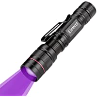 Luz Ultravioleta Linterna-Eletorot Luz Negra LED Linterna UV Flashlight Desinfeccion 3 Modos 395nm Lampara uv para…